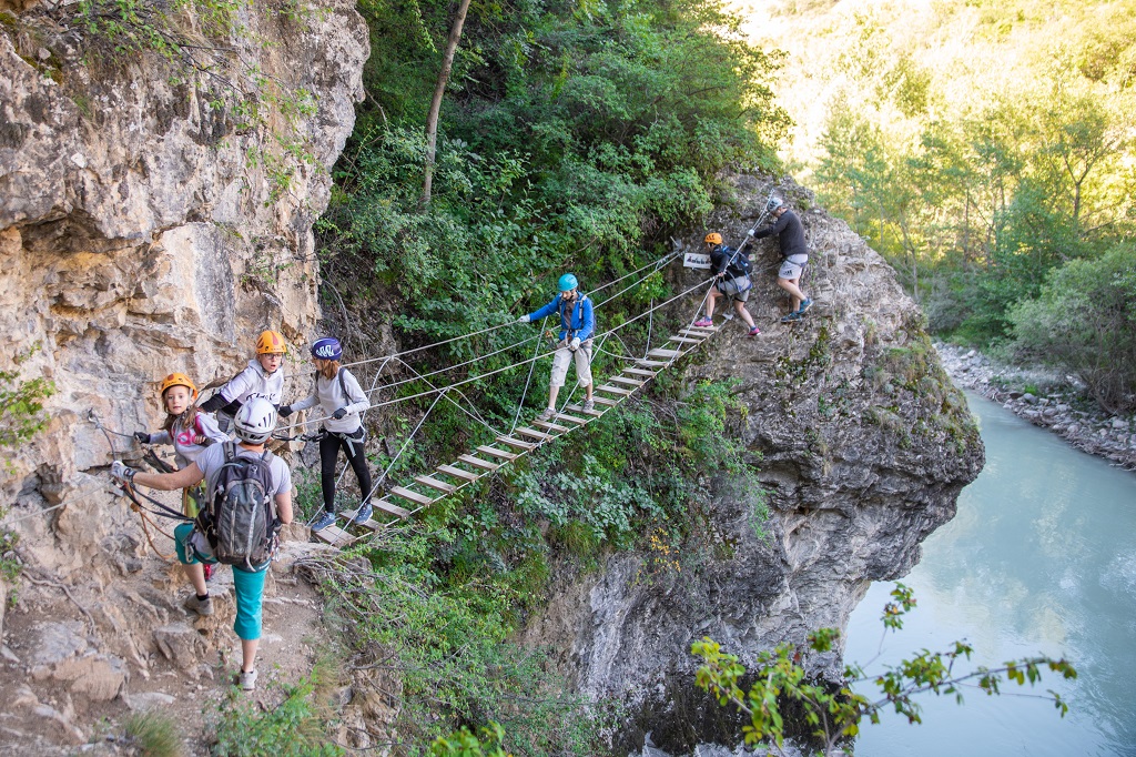 Via Ferrata Gorges de la Durance Rouge