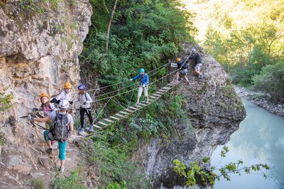 Via Ferrata Gorges de la Durance Rouge