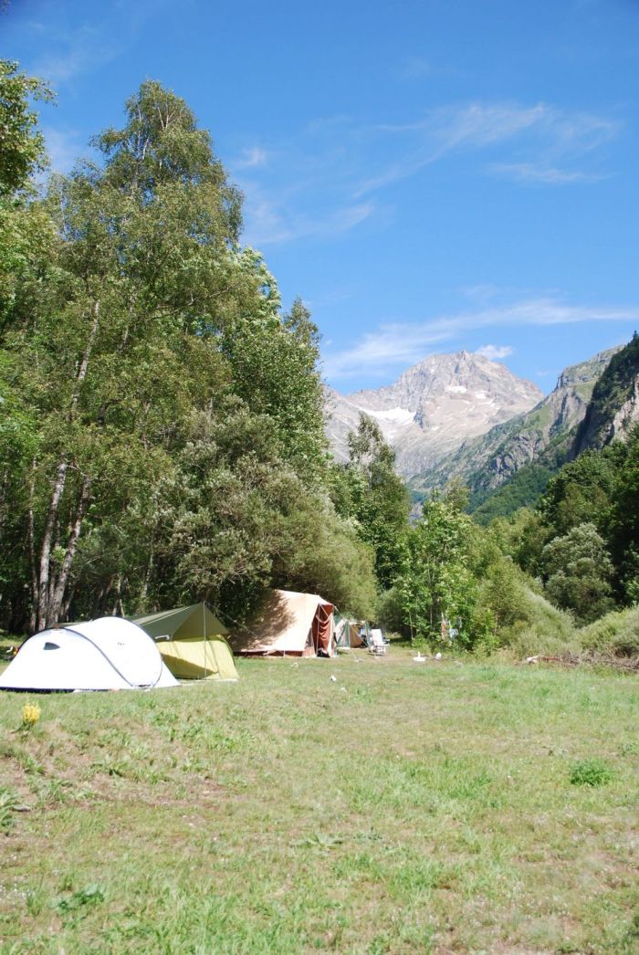 Camping Les Bouleaux, vallée du Valgaudemar