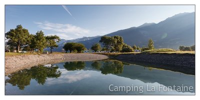 Intérieur camping en été