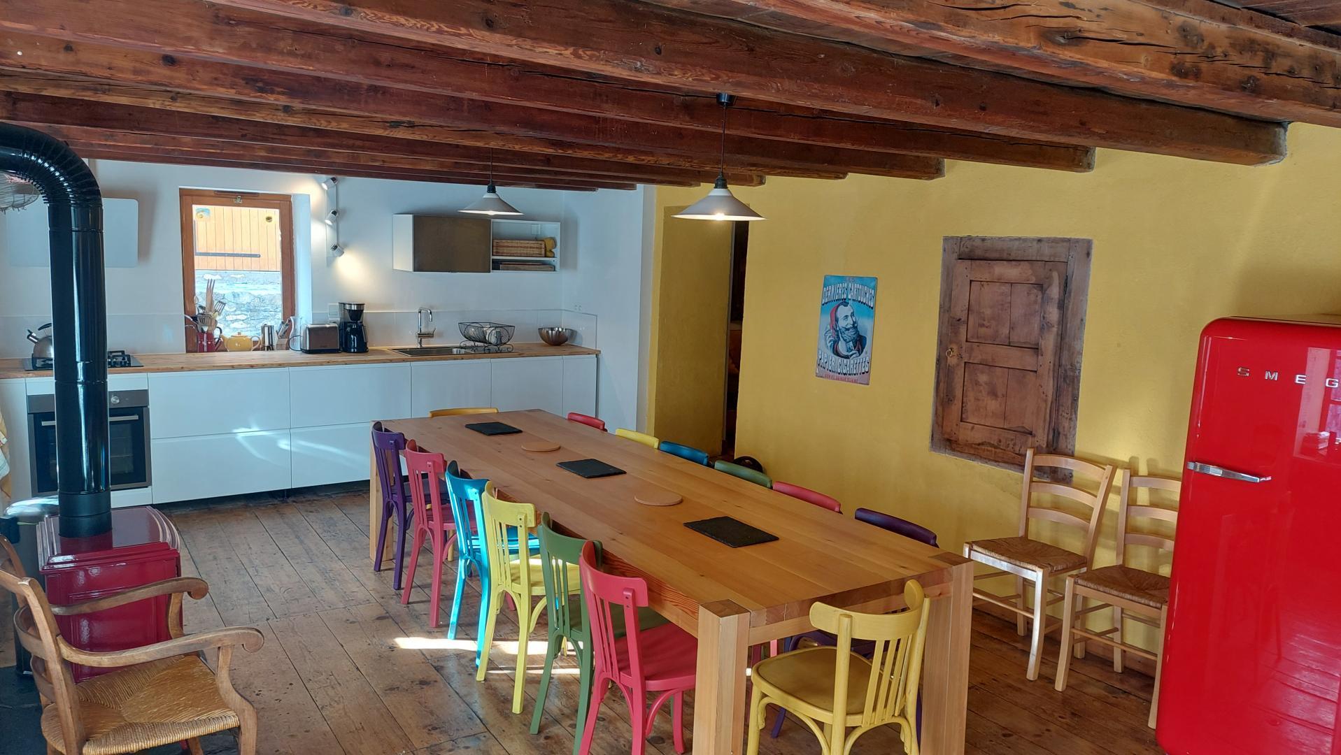 Nouvelle cuisine et salle à manger
