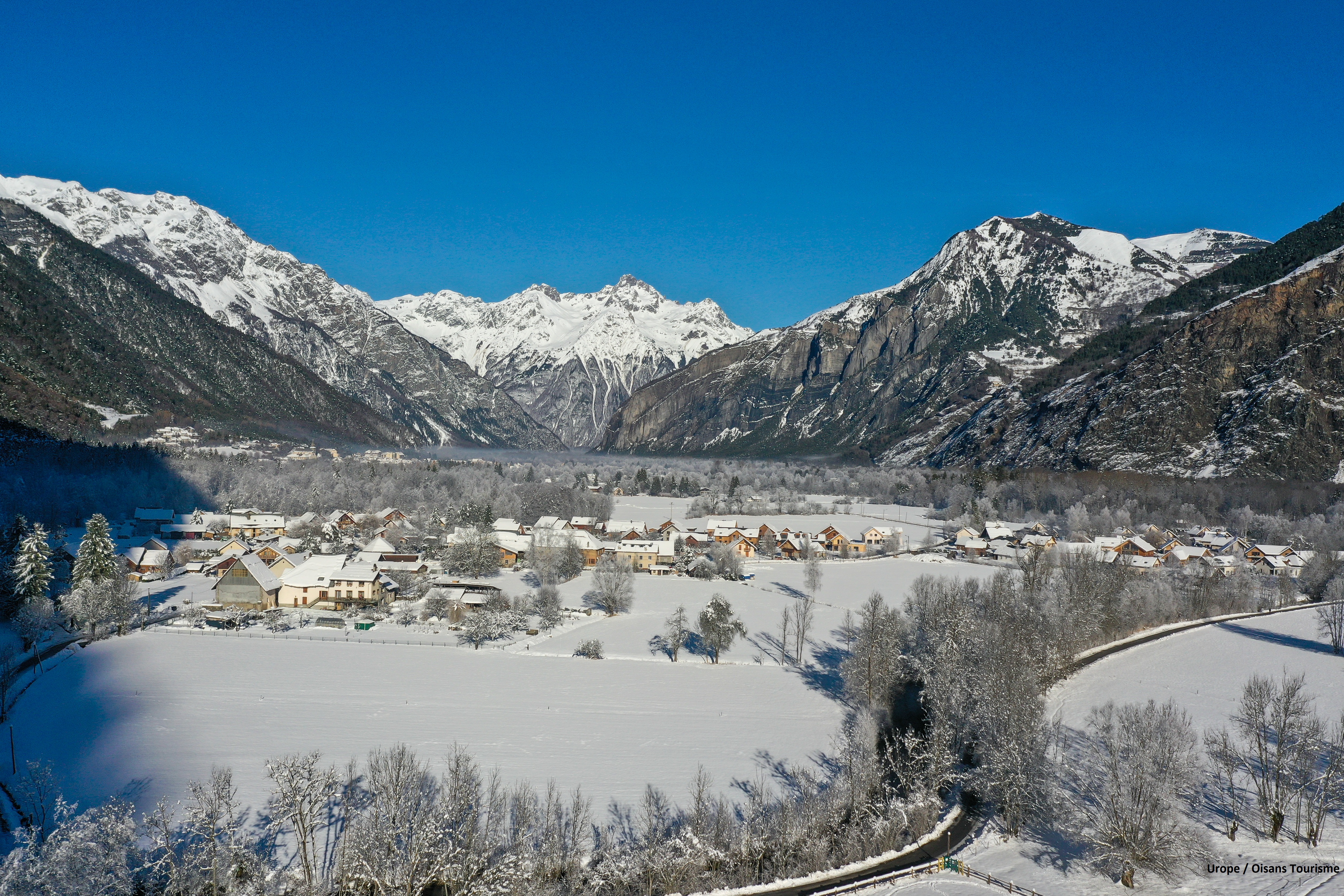 Camping RCN Belledonne vue du dessus