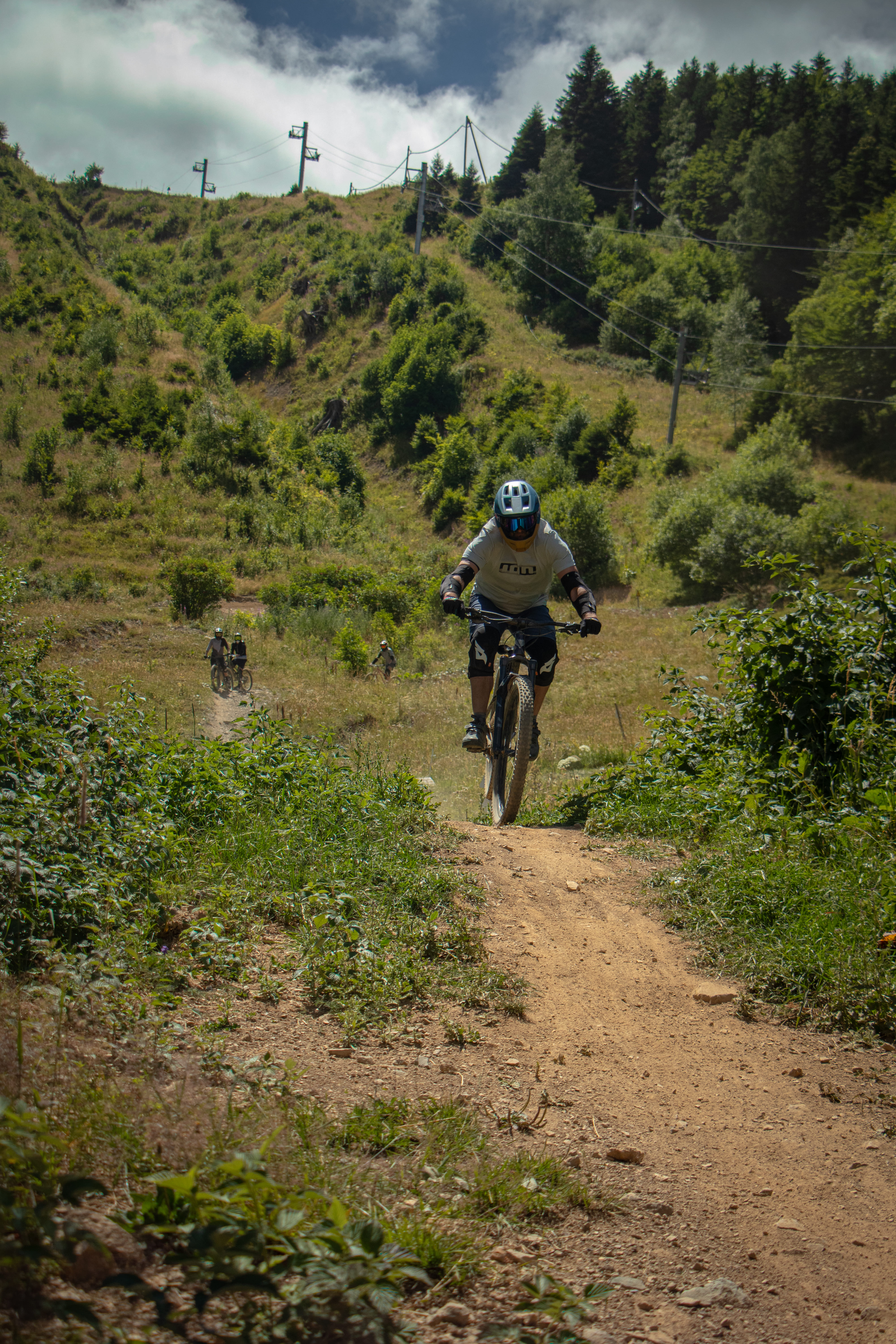 Gaz - piste bleue - VTT_Alpe Du Grand Serre