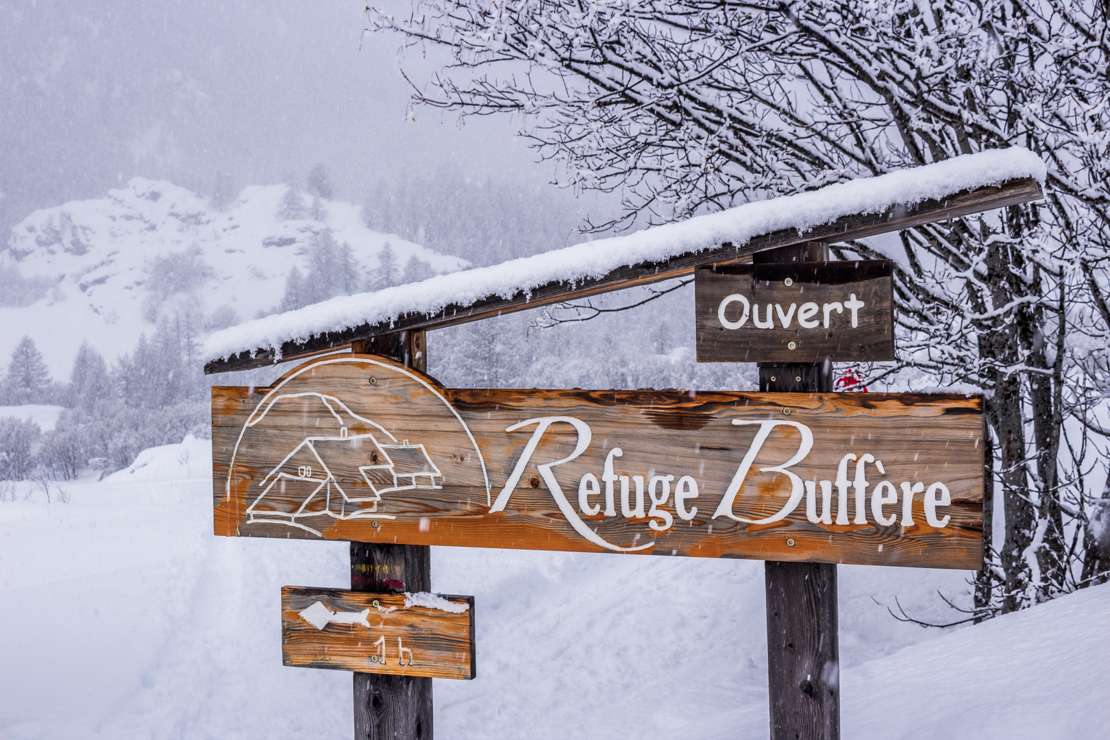 Refuge Buffère hiver