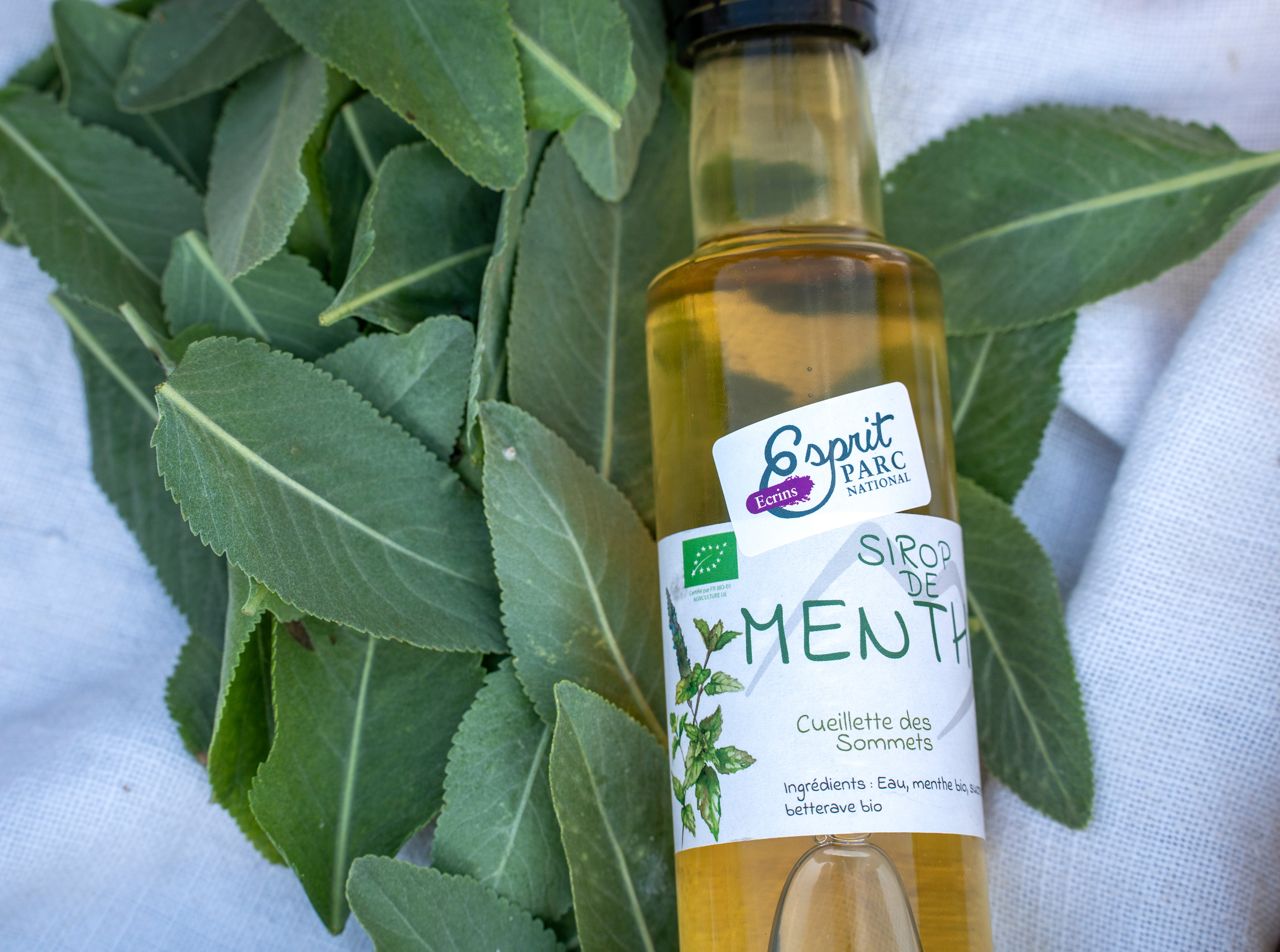 Sirop de menthe Cueillette des Sommets © Florent Pedrini - Vertical Flow