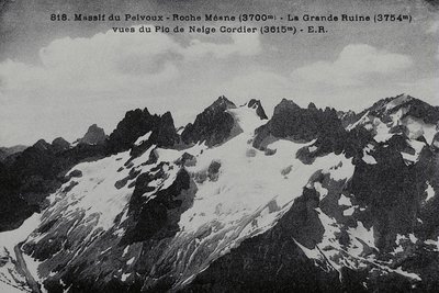 Le massif du Pelvoux