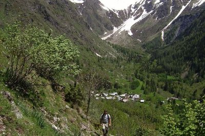 Montée à Combe Guyon