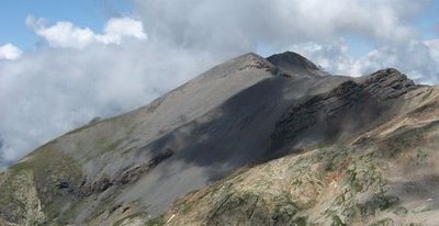 Les barres de spilites au col du Rochail