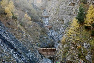 Barrages du torrent du Béranger