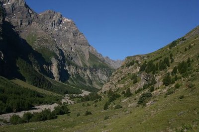 Le vallon du Fournel vu depuis la Salce 