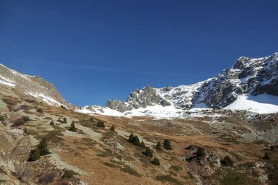 Arrivée dans le vallon de la chalp