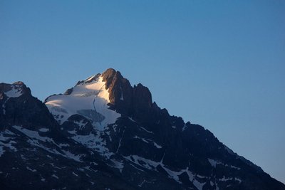 Le glacier et la Tête des Fétoules