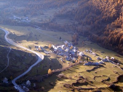 Le hameau du Lauzet 