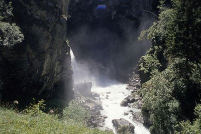 Cascade de la Lavey