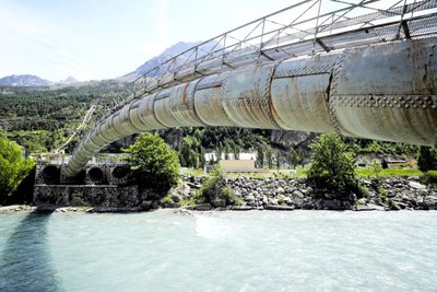 Le pont en arc