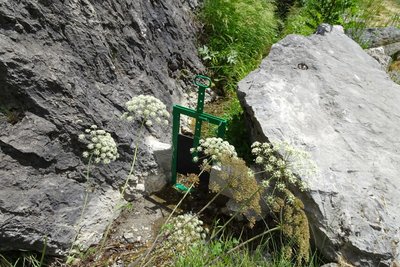 Martelière qui assure la distribution de l'eau