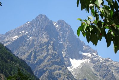 Vue sur le Mont Pelvoux