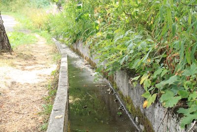 Les canaux d'irrigation