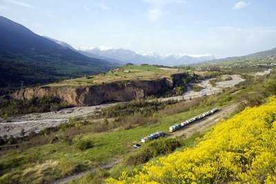 Terasses Fluvioglaciaire du plateau d'Herbonne