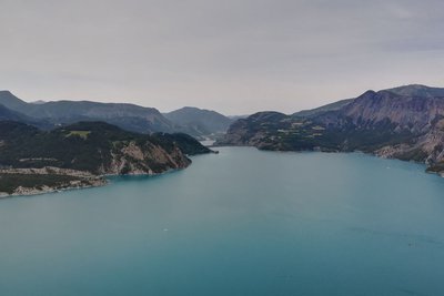 Belvédère sur le barrage du Lac de Serre-Ponçon