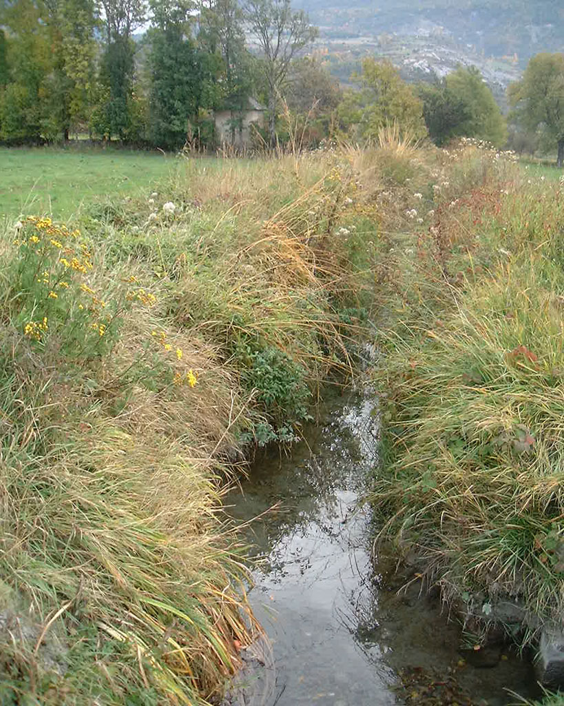 canaux d'irrigation