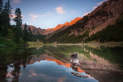 Le Lac de l'Orceyrette