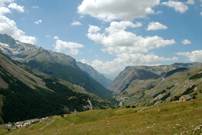 Vue sur la vallée de la Romanche