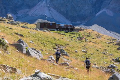 Montée au refuge de Font Turbat