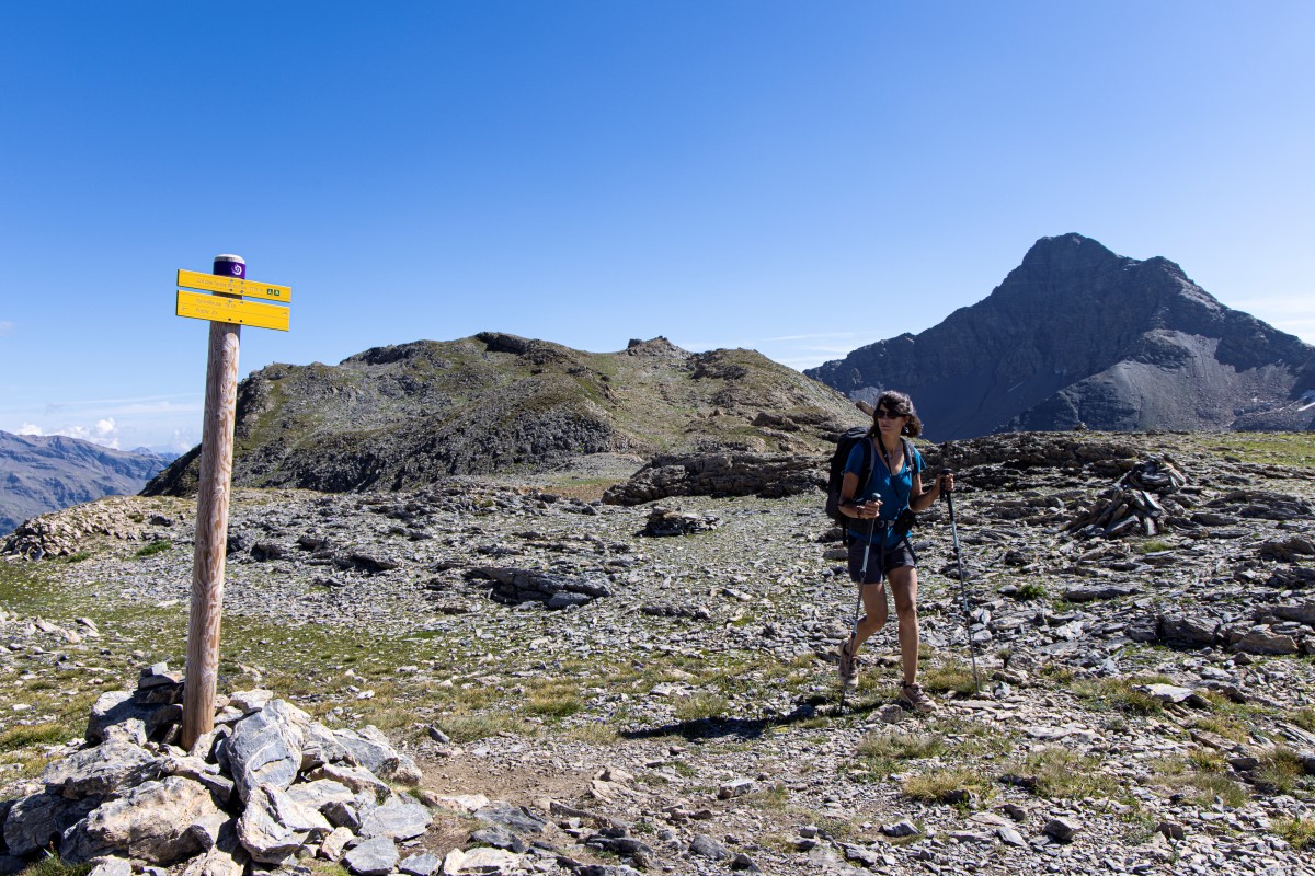 Le col des Terres Blanches