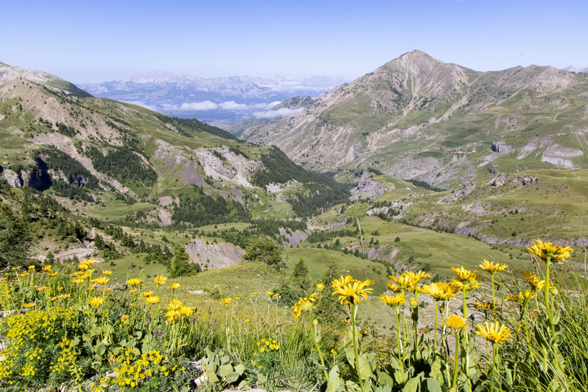 Vue depuis le col de la Coupa