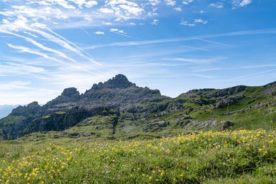 Les Aiguilles de Chabrières et l'Oucane