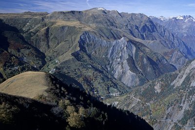 La vallée de la Lignarre vue de la Tête de Louis XVI