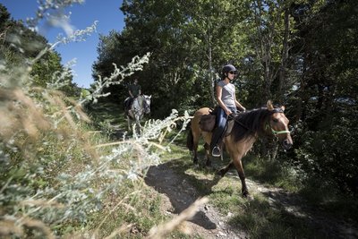 Randonneurs à cheval