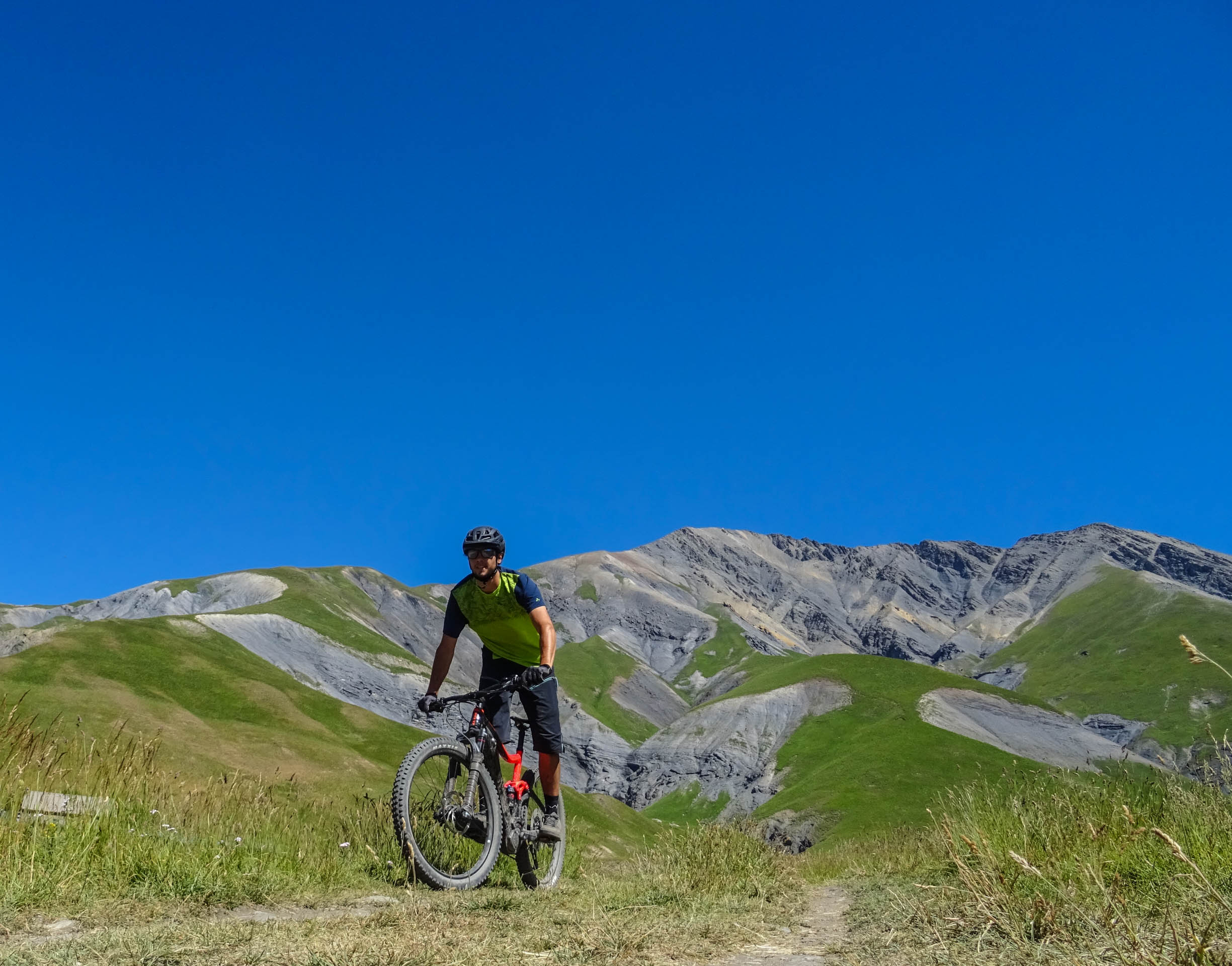 Descente dans le vallon de la Buffe