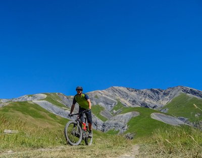 Descente dans le vallon de la Buffe