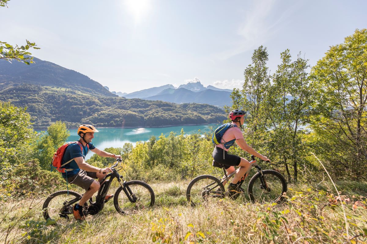 Sur les hauteurs du lac du Sautet