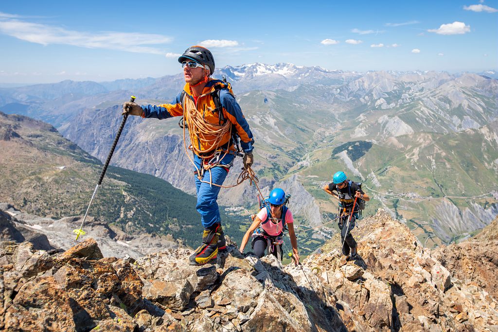 Marche d'approche Meije Orientale