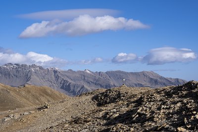 Le col des Terres Blanches