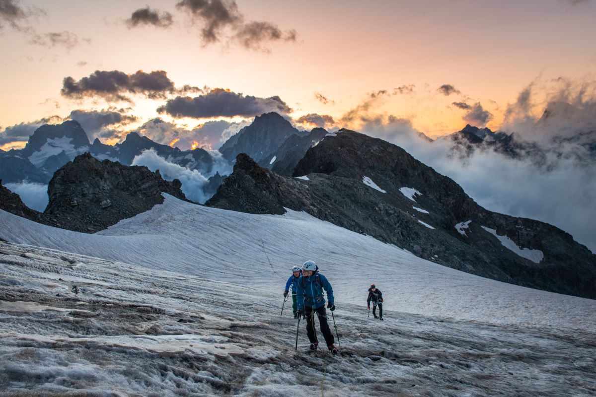 Alpinistes, les Rouies voie normale