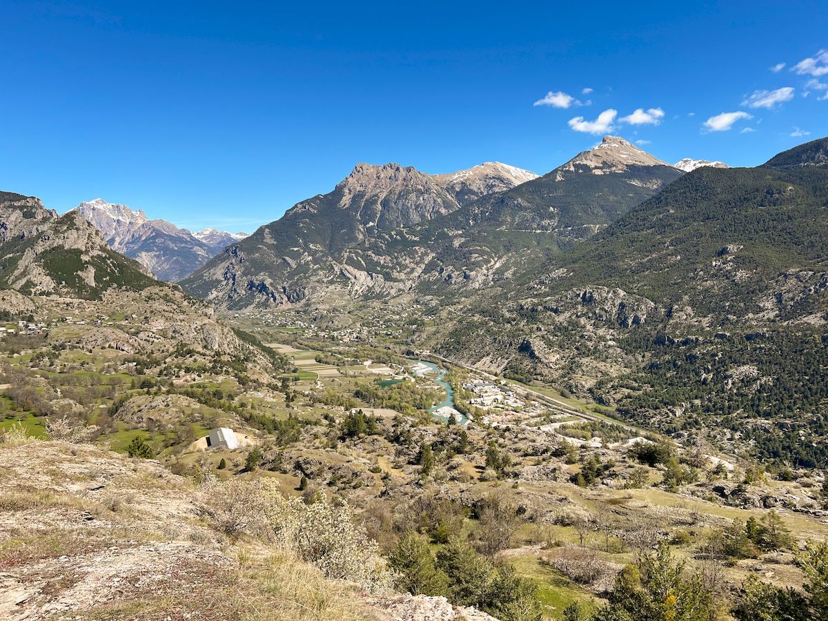 Panorama sur la vallée de la Durance