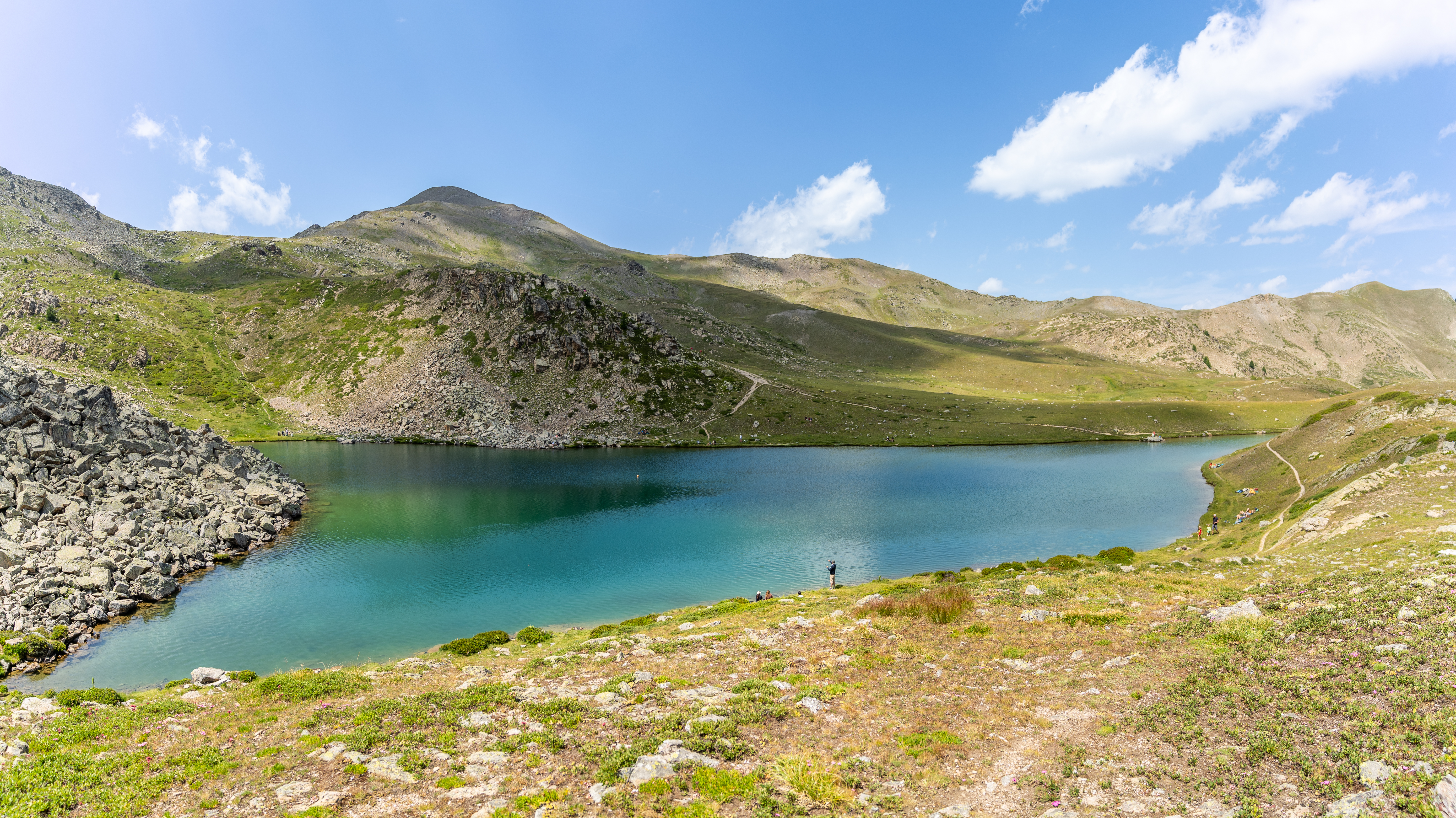 Autour du lac de l'Oule