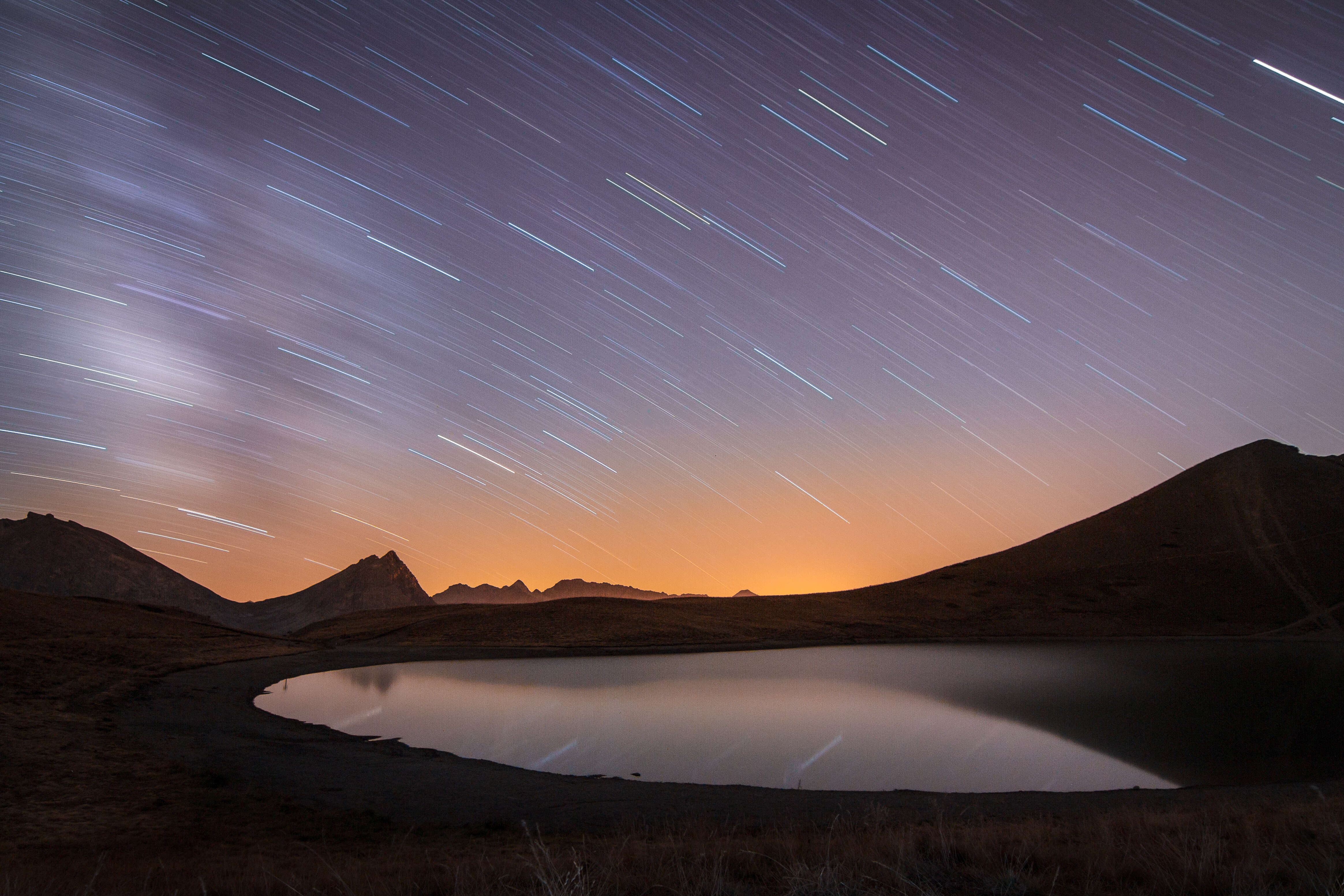 Lac Gignoux de nuit