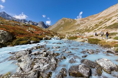 En direction du col d'Arsine - Maillet Thierry - Parc national des Ecrins