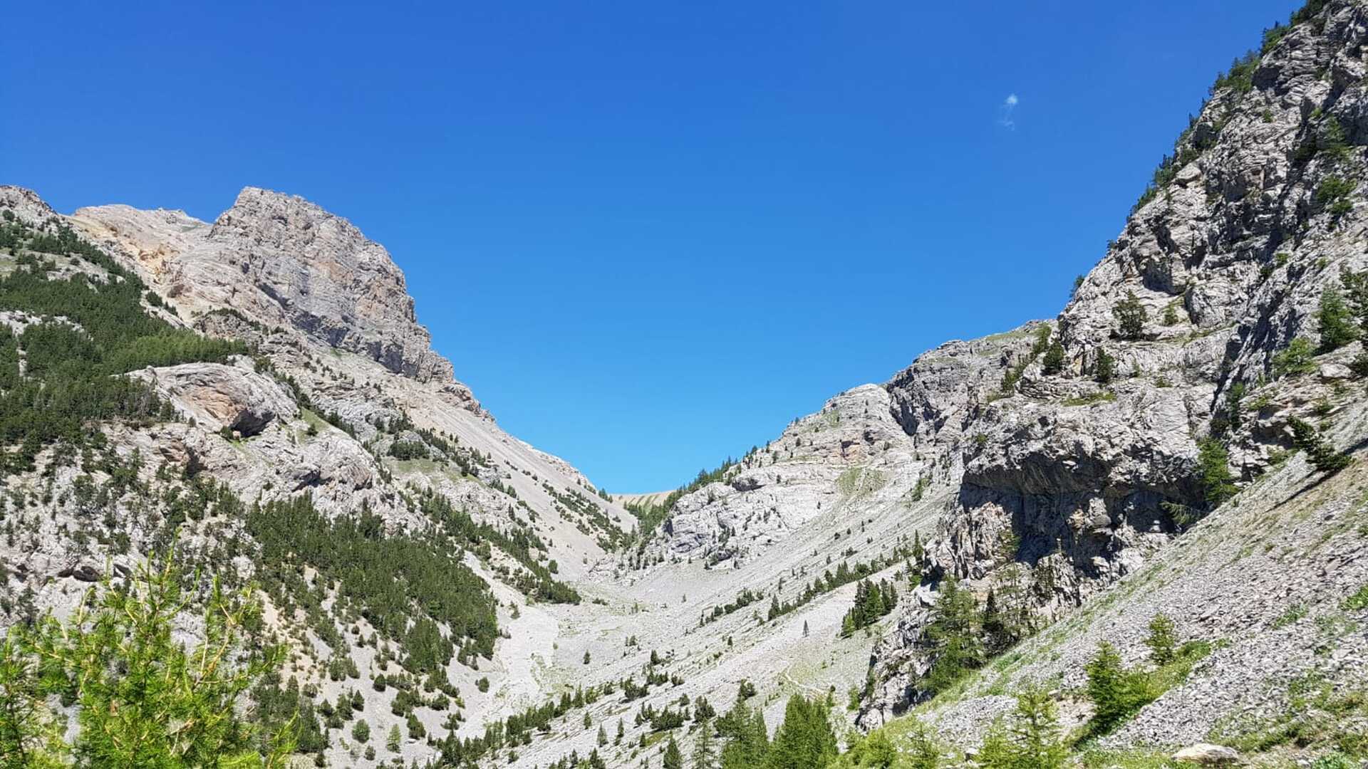 Vue au dessus de la Lauze