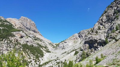 Vue au dessus de la Lauze