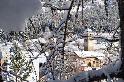 Plampinet en hiver