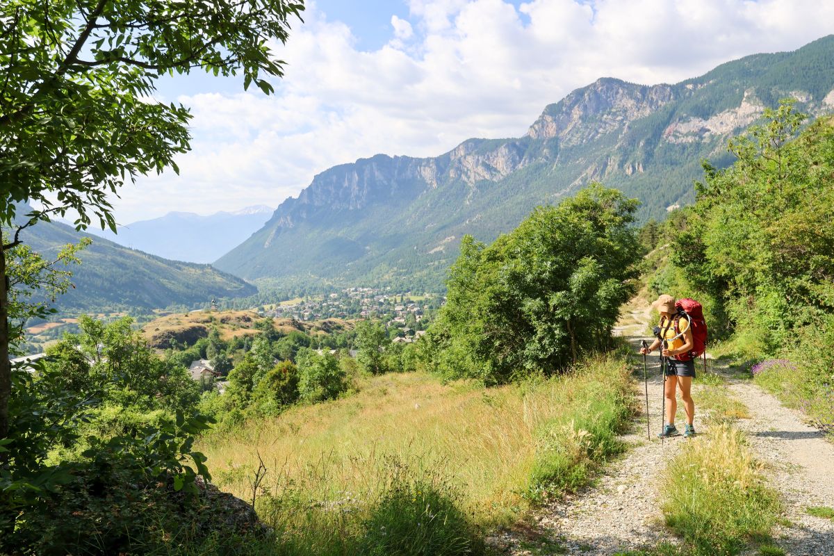Sur les hauteurs de l'Argentière-La Bessée