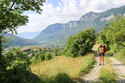 Sur les hauteurs de l'Argentière-La Bessée